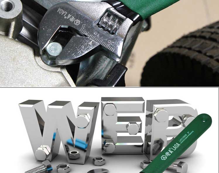 LAOA 8 Inch Steel Material adjustable torque wrench