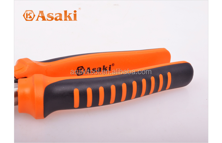 AK-8096 뜨거운 판매 대각선 절단 펜치 탄소 강철 펜치 도구 플라스틱 핸들