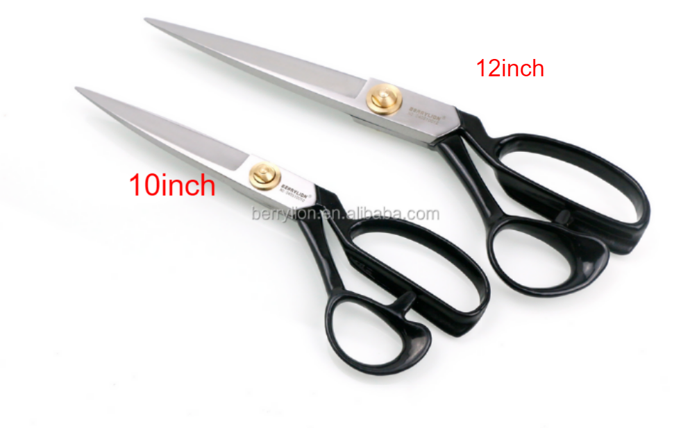 Berrylion 10 "/12" 전문 바느질 가위 재단사 가위