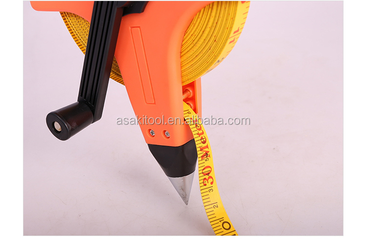 AK-0394 30m /50mHot 판매 미터 유리 섬유 측정 테이프