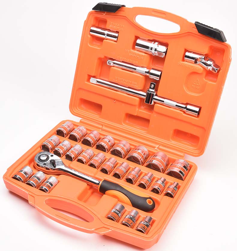 Asaki 2019 Best 잘 팔리는 Socket 렌치 손 tool set 32 pcs 1/2 "DR
