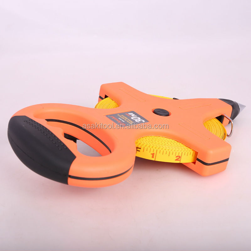 AK-0394 30m /50mHot 판매 미터 유리 섬유 측정 테이프