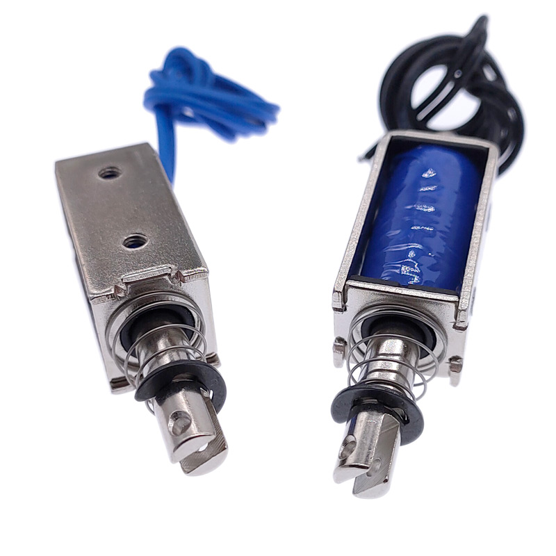 Dc6V 12V 24V Magnetic Solenoid Push&pull Open Frame Electromagnet TAU-0530T Stroke 10mm Keeping Force 700g