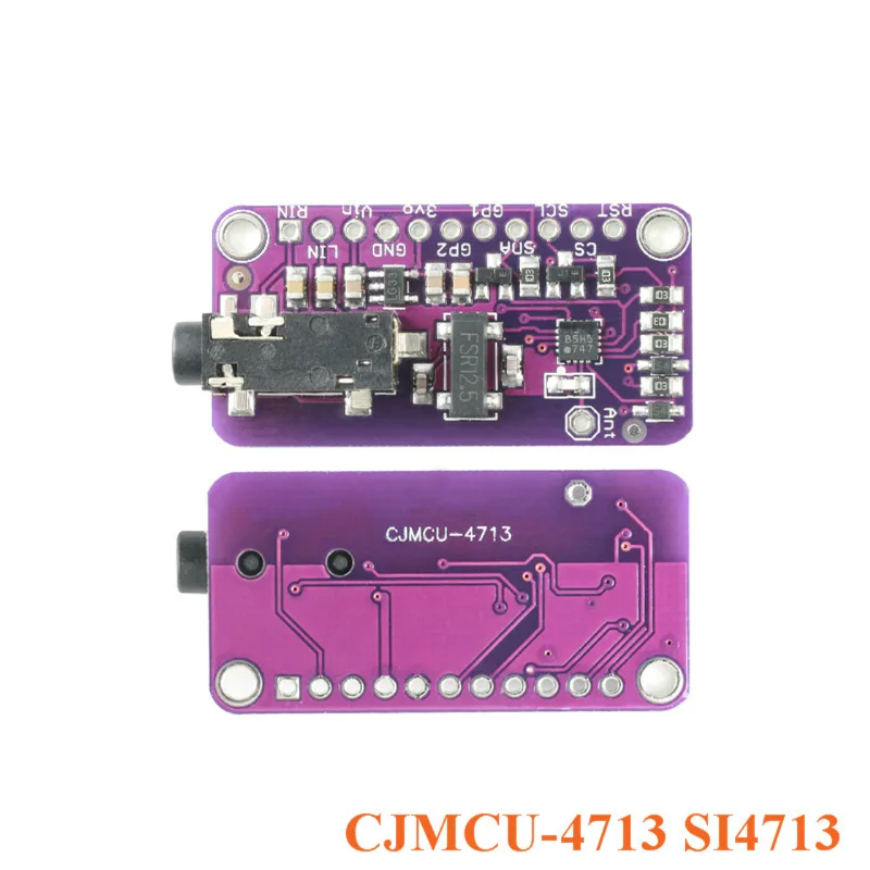 CJMCU-4713 FM 송신기 SI4713 스테레오 주파수 송신 보드 모듈 SPI DC3-5V [ZTP50-003]