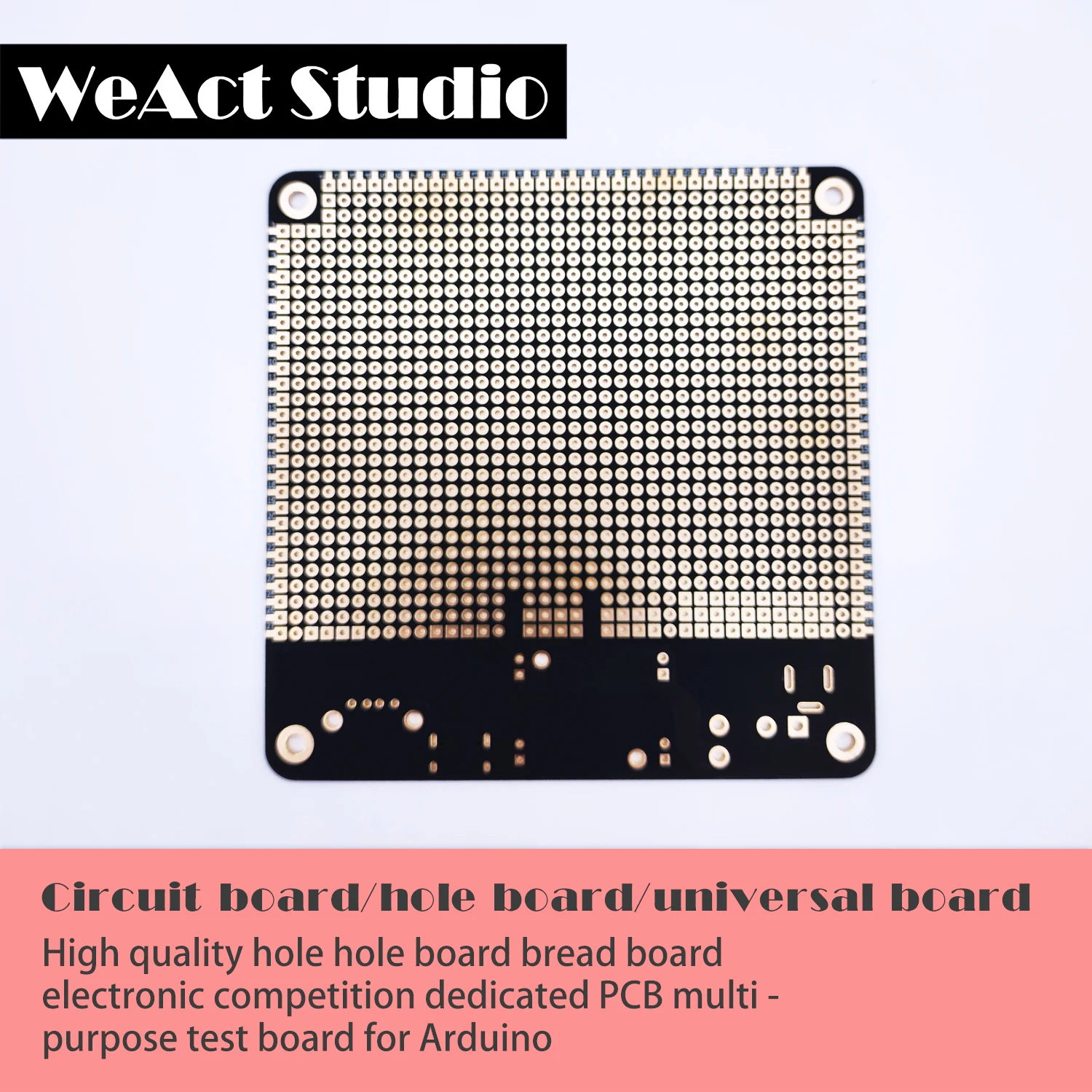 고품질 홀 홀 보드 빵 보드 전자 경쟁 전용 PCB 다목적 테스트 보드 [WeAct Studio-052]