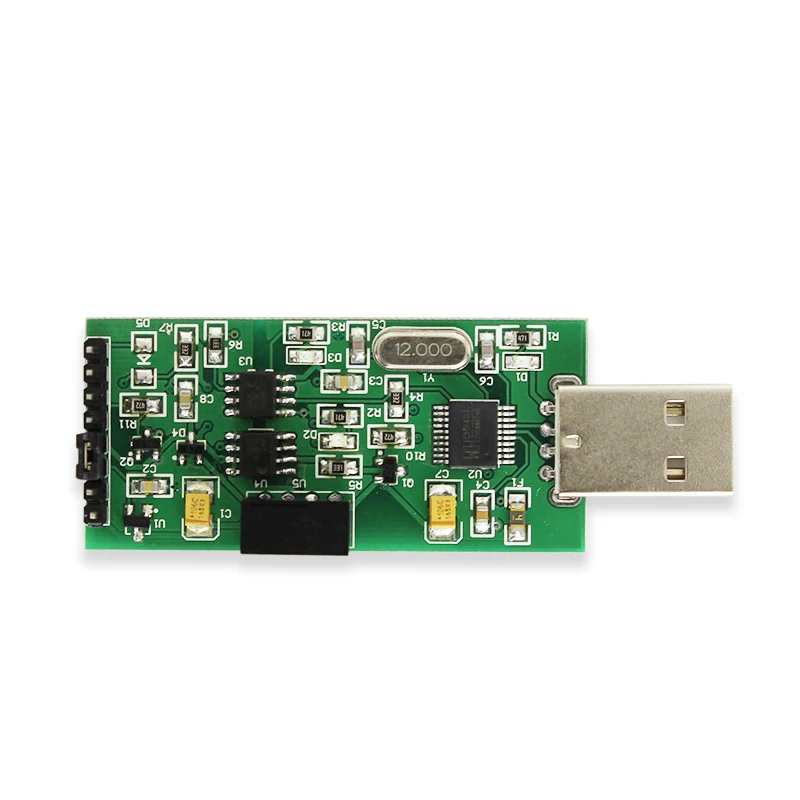 고속 아이솔레이션 USB TTL 시리얼 포트 전원 광커플링 3.3V 5V TTL 출력 모듈 [LCTECH-04]
