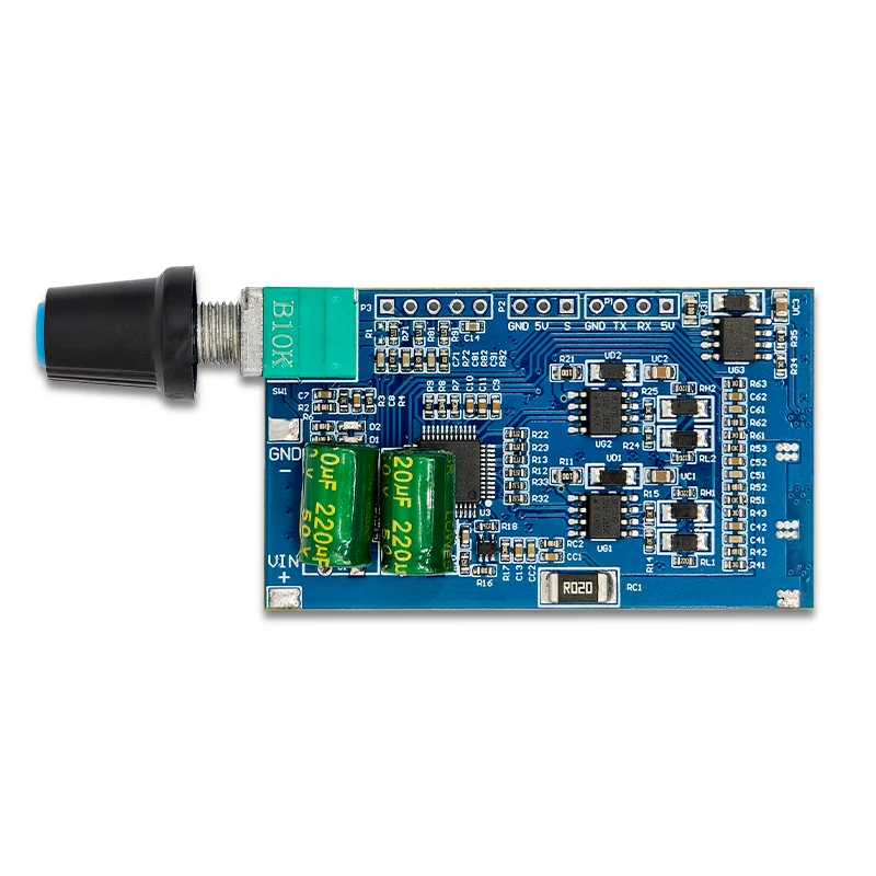 STC32G 브러시리스 모터 제어 드라이버 전기 조정 모듈 DC12-30V 10A (홀 포함) [LCTECH-20]