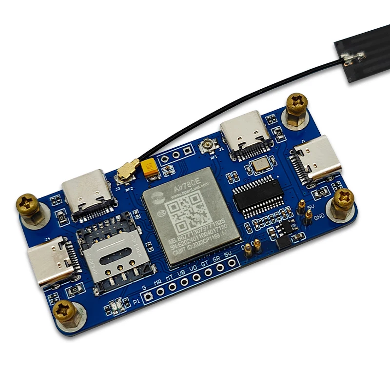 Raspberry Pi 제로 전용 4G HUB 허브 확장판 Air780e 커넥티드 모듈 4G CAT1 LTE 이더넷 [LCTECH-18]