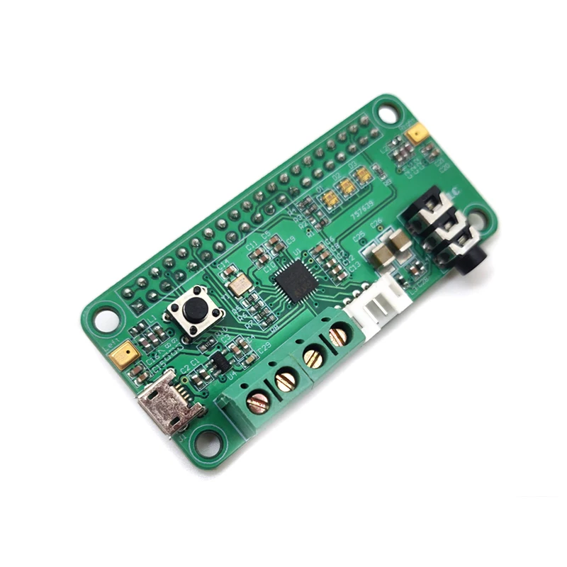 라즈베리 파이 WM8960 오디오 디코딩 모듈 지능형 음성 인식 듀얼 마이크 스마트 스피커 DIY [LCTECH-19]