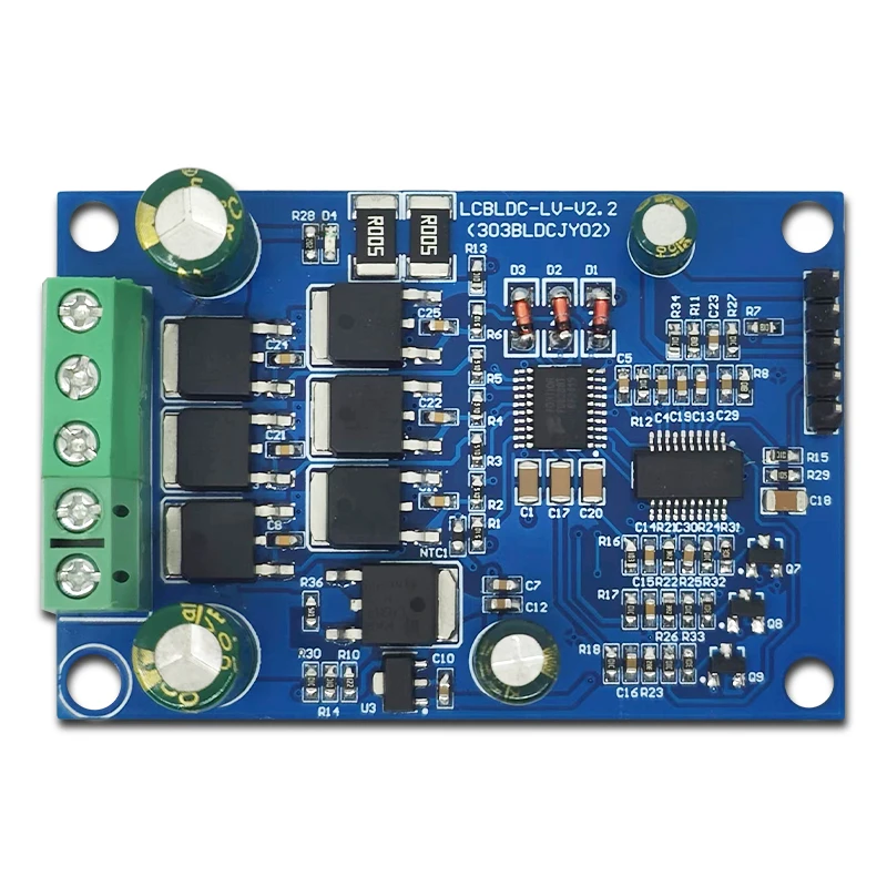 BLDC JY02 비유도 삼상 DC 브러시리스 홀 모터 드라이버 보드 드라이버 모터 컨트롤러 STM32F407ZET6 24 채널 12 bi [LCTECH-21]
