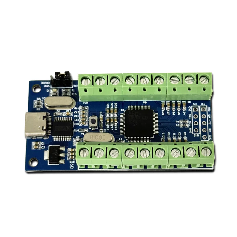 USB 인터페이스 16 채널 12 비트 AD 샘플링 데이터 수집 STM32 UART 통신 ADC 모듈 [LCTECH-39]