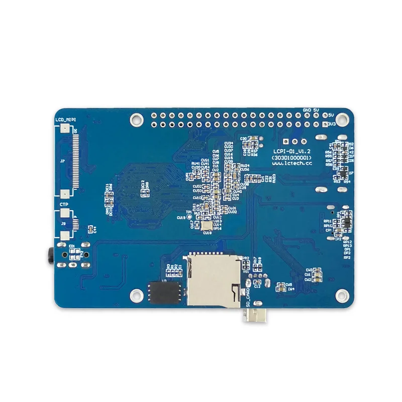 LCPI 올위너 D1 D1S 개발 보드 64 비트 RISC-V 리눅스 SBC 지원 티나 데비안 시스템 [LCTECH-22]