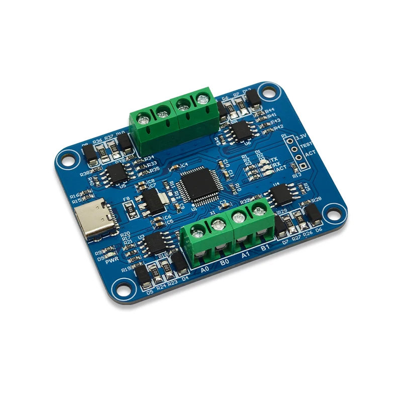 CH344Q USB-4방향 RS485 통신 모듈 [LCTECH-11]