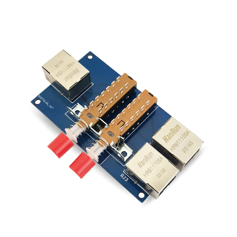 네트워크 포트 스위처 RJ45 2 포트 내부 및 외부 네트워크 스위치 네트워크 케이블, 광대역 2 in 1 out 분배기 [LCTECH-28]