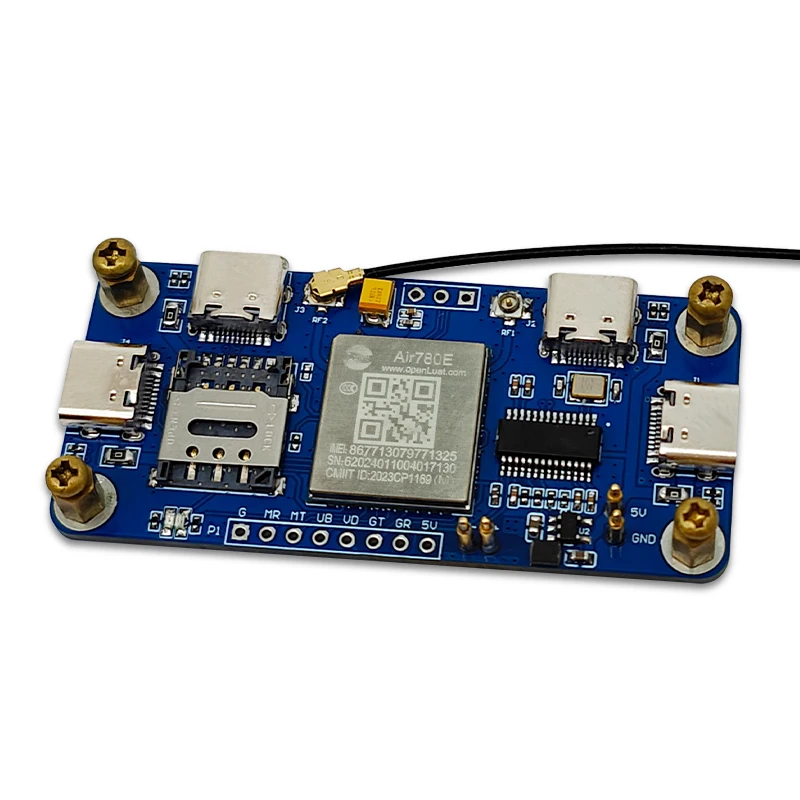 Raspberry Pi 제로 전용 4G HUB 허브 확장판 Air780e 커넥티드 모듈 4G CAT1 LTE 이더넷 [LCTECH-18]