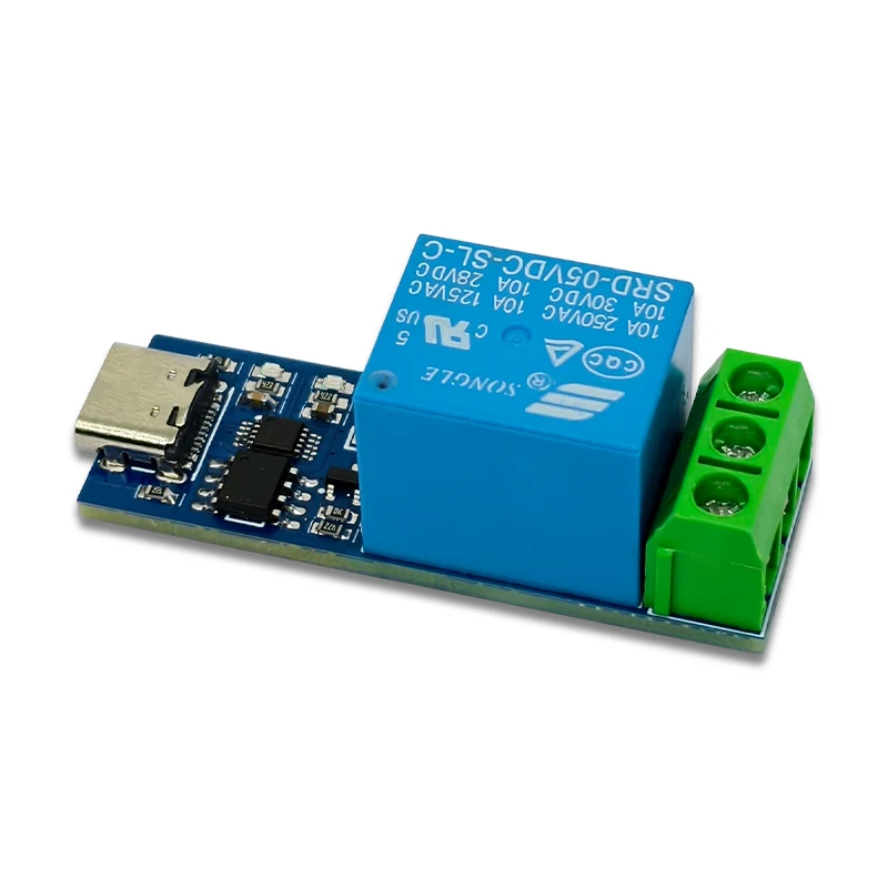 TYPE-C 버전 LCUS-1 DC USB 릴레이 모듈 컴퓨터 직렬 포트 제어 스위치 [LCTECH-29]