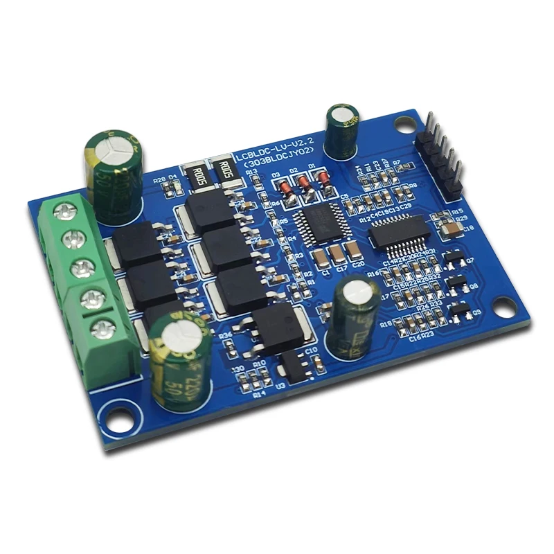 BLDC JY02 비유도 삼상 DC 브러시리스 홀 모터 드라이버 보드 드라이버 모터 컨트롤러 STM32F407ZET6 24 채널 12 bi [LCTECH-21]