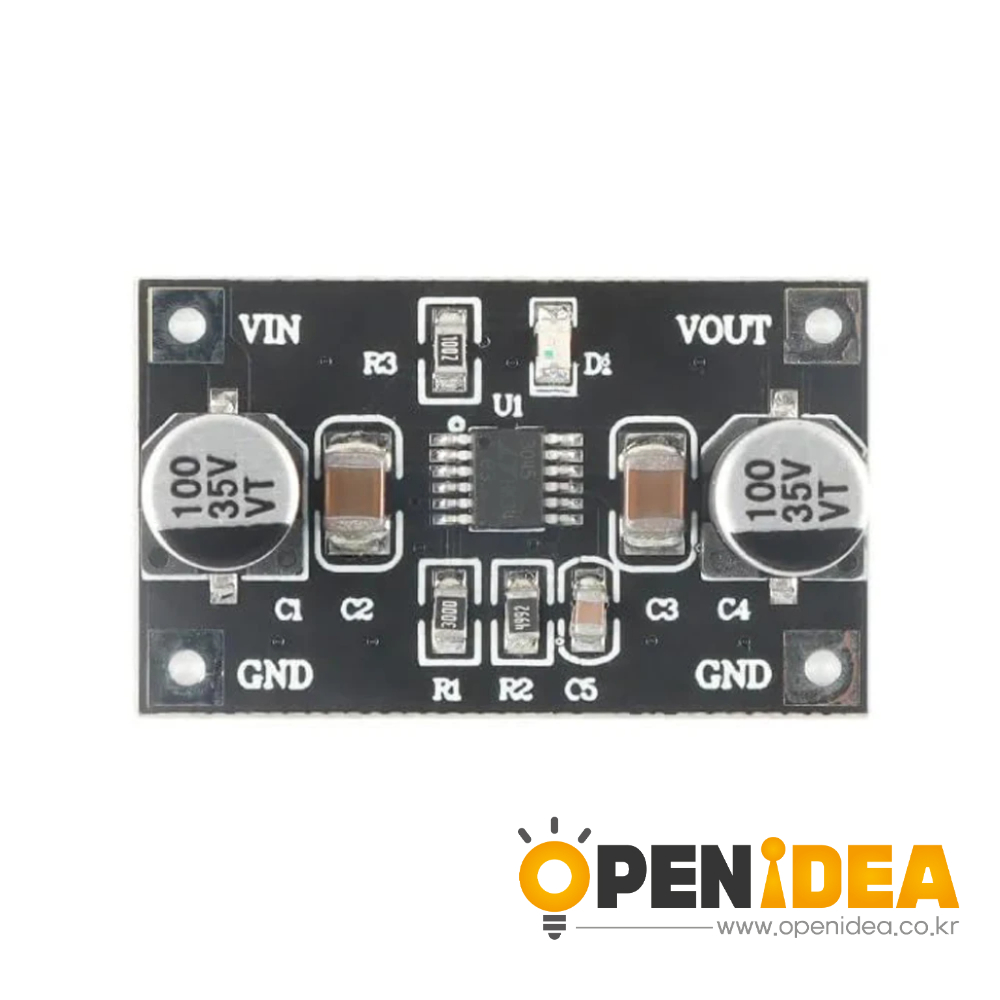 LT3042 3W 0.2A +12V 모듈 단 전원 선형 안정압기 저 소음 저문파 주파수 전원 모듈판 [ZTA179-075]