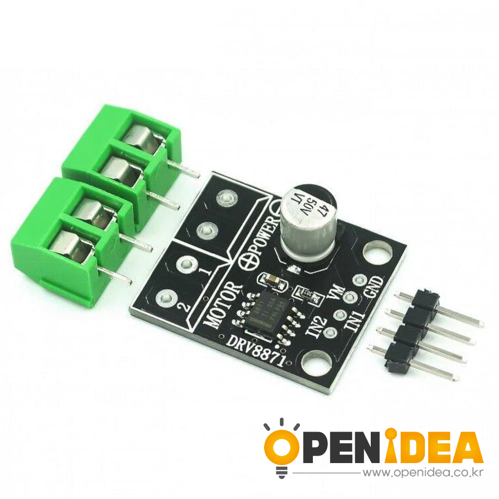 모터 드라이버 DRV8871 3.6A DC 모터 드라이버 H 브리지 PWM 드라이브 모듈 [ZTH83-007]