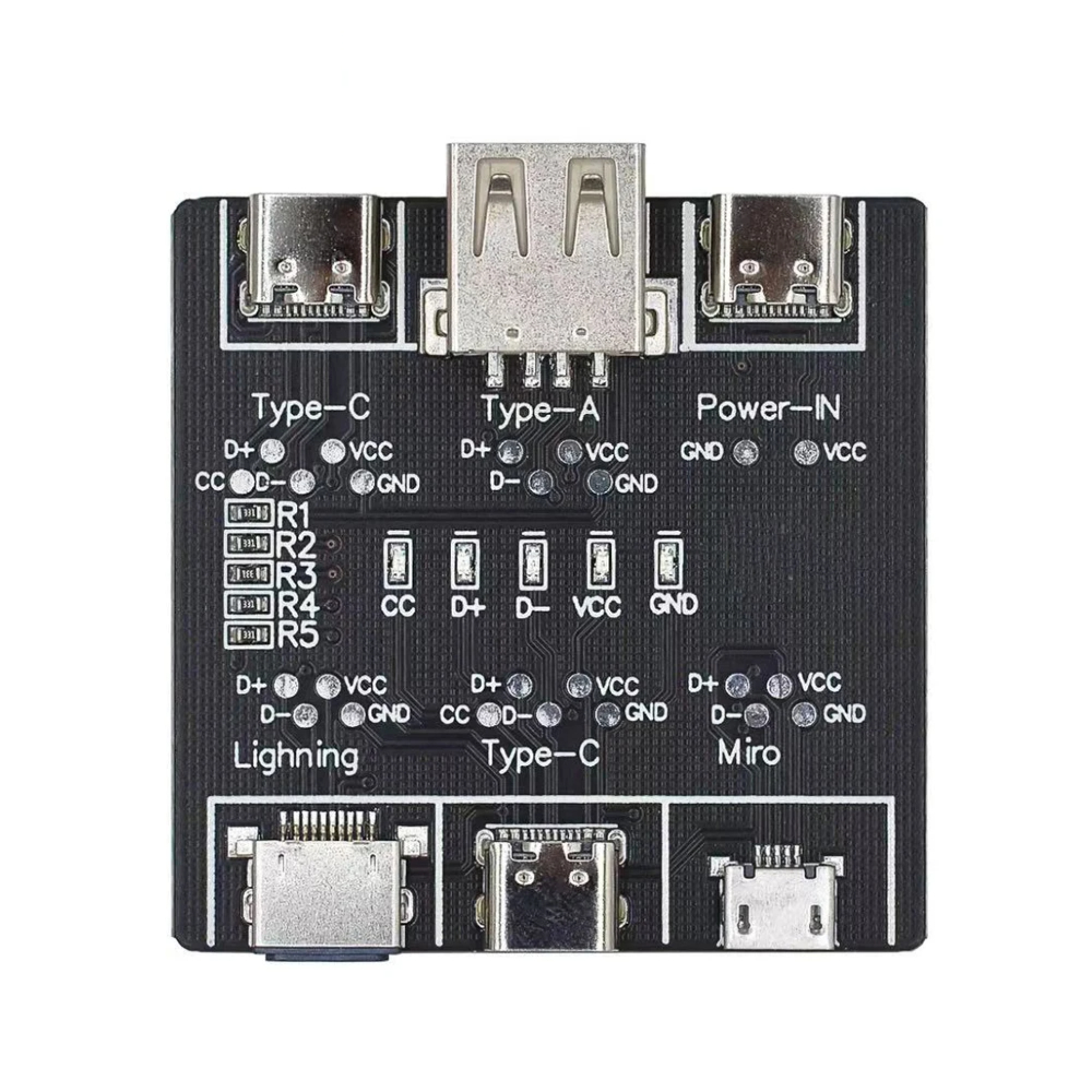 DT3 데이터 케이블 감지 보드 Type-C 마이크로 USB C 케이블 테스터 단락 On Off 스위칭 iOS Android 용 진단 도구 [ZTX101-005]