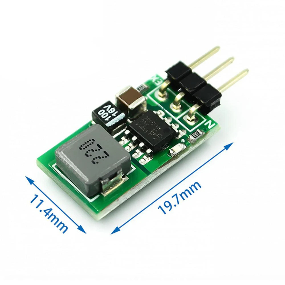 5V/1A 초소 3단 안정압 블록 대체 LM780 5.5-32V 입력 효율 저칼리 [ZTX101-006]