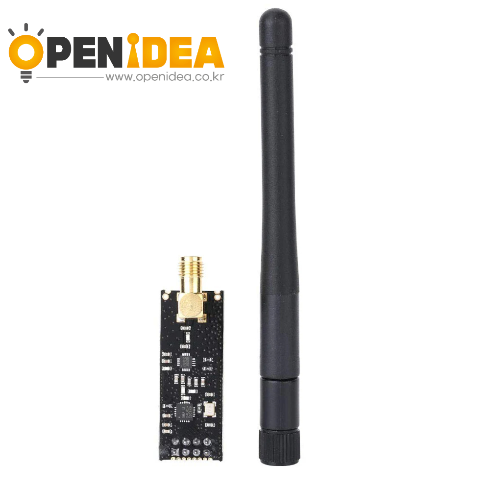NRF24L01+PA+LNA 2.4G 무선 모듈 1100미터 장거리 안테나 포함 [ZTF113-006]