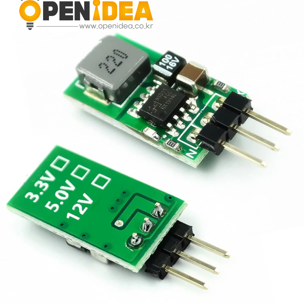 5V/1A 초소 3단 안정압 블록 대체 LM780 5.5-32V 입력 효율 저칼리 [ZTX101-006]