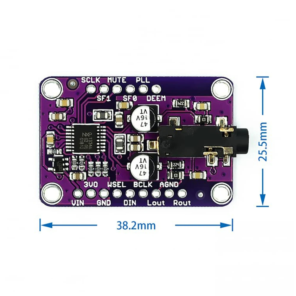 UDA1334A I2S 스테레오 디코더 I2S Stereo Decoder [ZTP50-007]