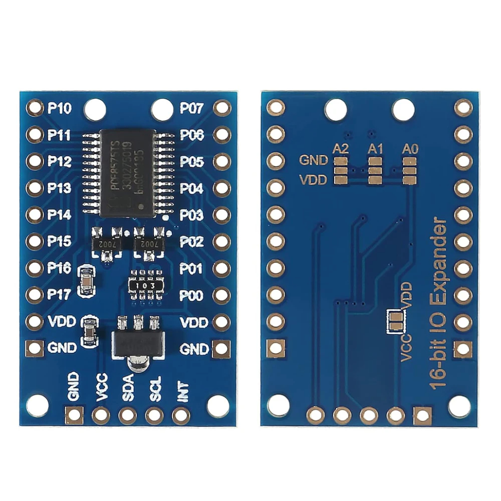 PCF8575 모듈 확장 IO 포트 확장 보드 PCF8575 확장 보드 I2C 통신 제어 16개 IO 포트 [ZTX101-007]