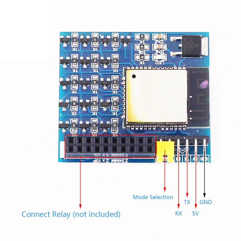 ESP32 원격 16번 원격 제어 스위치 구동 학습 보드 TTL 직렬 포트 와이파이 블루투스 모듈 마이크로컨트롤러 개발 [ZTF113-009]