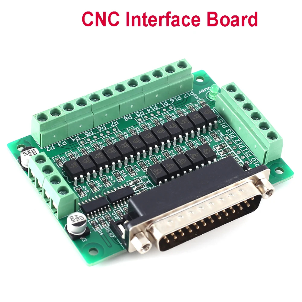 CNC 인터페이스 보드 컨버터 광 아이솔레이터 KCAM4 EMC2 Linuxcnc 지원 [ZTX101-008]