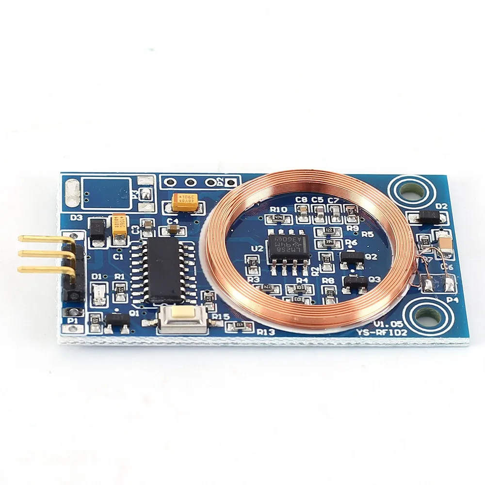 DC 12V 125KHz RFID 신호 테스터 하이 레벨 신호 출력 ID 카드 감지기 자동 잠금 인칭 모드 지원 TK4100 [ZTJ68-013]