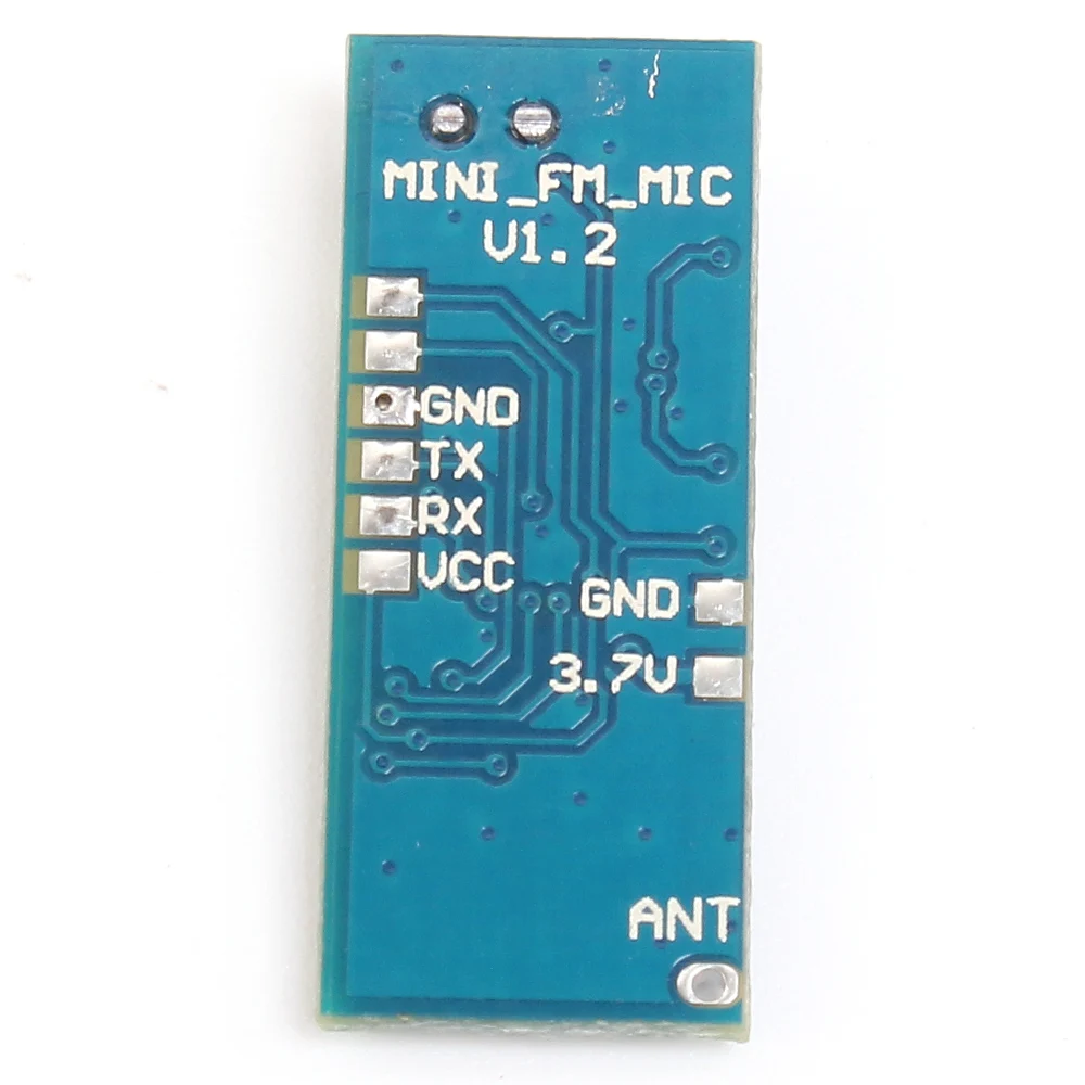 미니 FM 송신기 모듈 76.0MHz-108.0MHz 단일 채널 무선 마이크 전송 보드 조정 가능한 감도 PLL DC 3-5V [ZTP50-013]