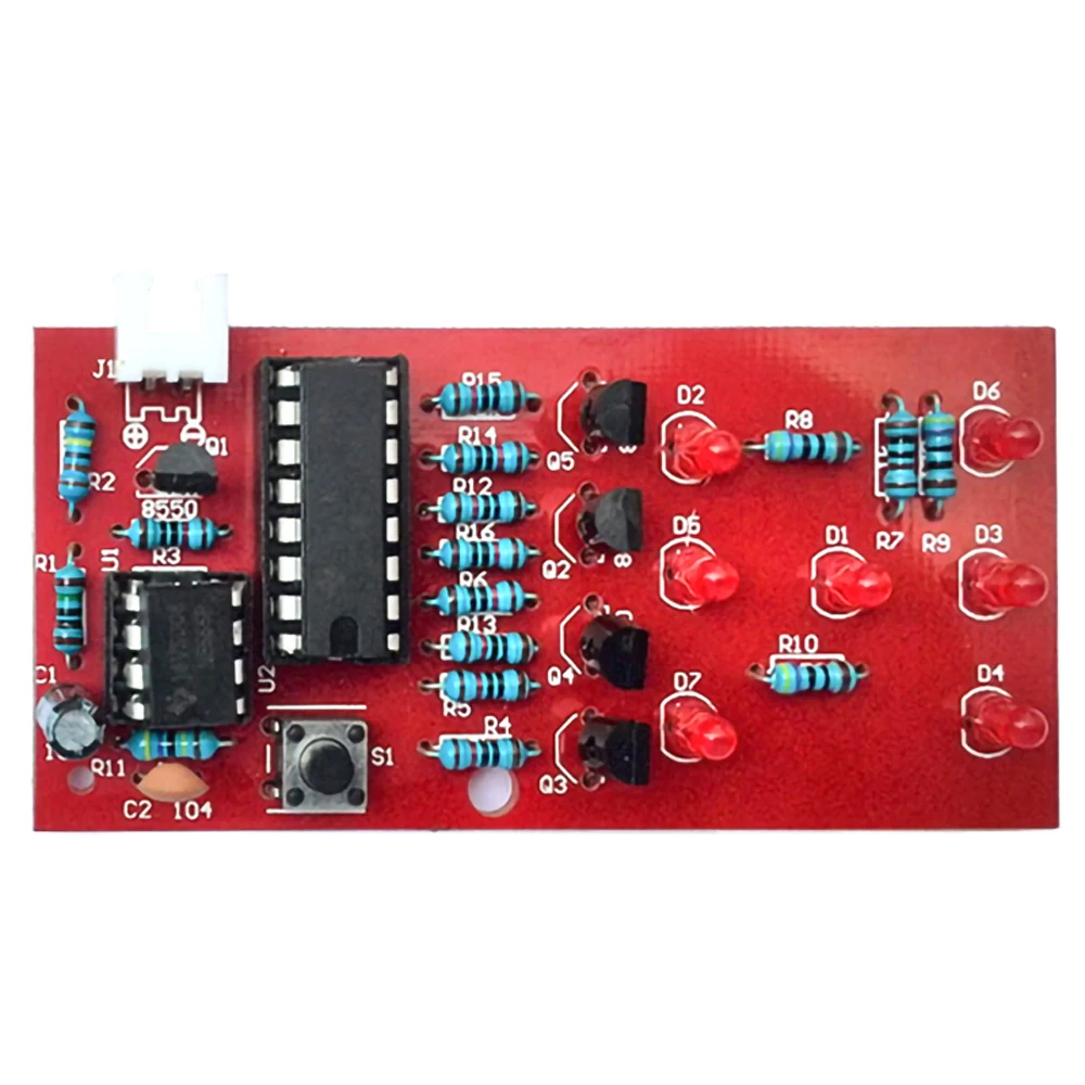 전자 주사위 DIY 납땜 키트 (LED 행운 주사위)-실습용 교재 부품 세트 TJ-56-40 [DIY-340]
