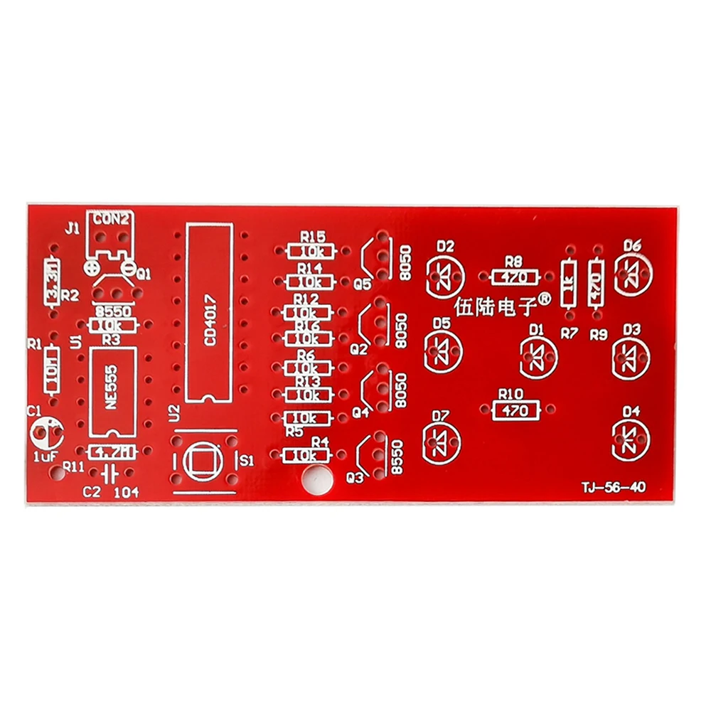 전자 주사위 DIY 납땜 키트 (LED 행운 주사위)-실습용 교재 부품 세트 TJ-56-40 [DIY-340]