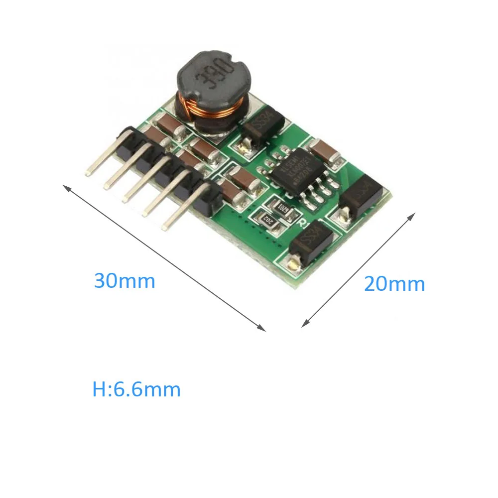 ADC DAC LCD 전원용 3~18V 입력 ±24V 양극성 출력 승압 모듈 [ZTA179-143]