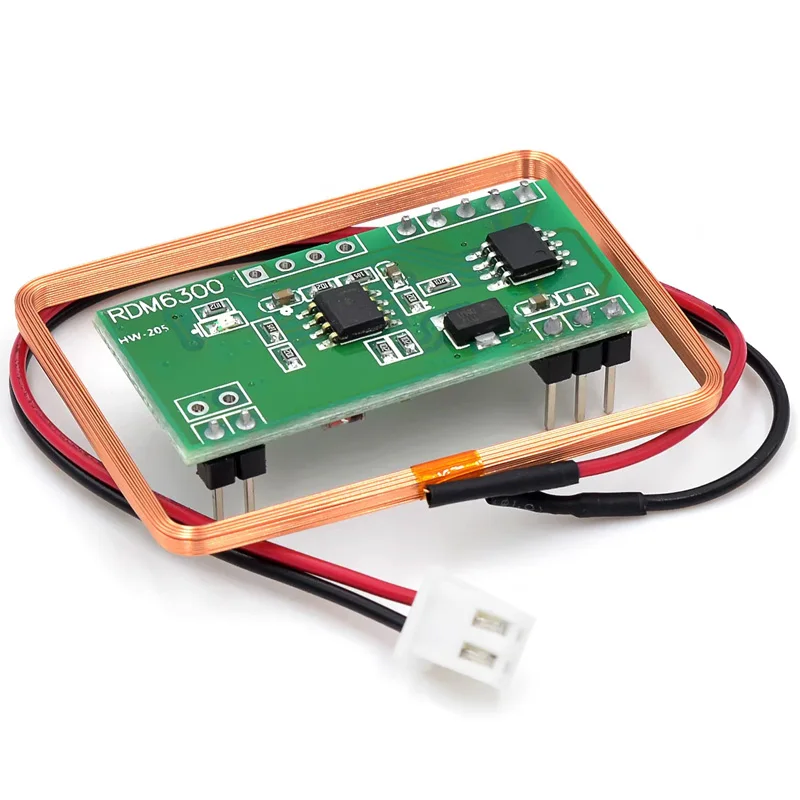 RFID 카드 리더 모듈 RDM6300 (125kHz 주파수 대역) - UART 직렬 포트 출력 지원 [ZTU06-004]