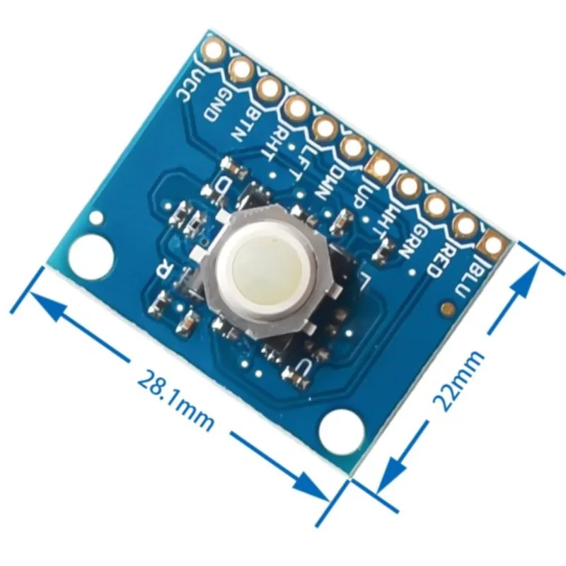 ICSH044A Blackberry 트랙볼 브레이크 아웃 보드 모듈 2.5V-5.25V 용 5 개의 키 탐색 키 모듈 [ZTJ68-023]