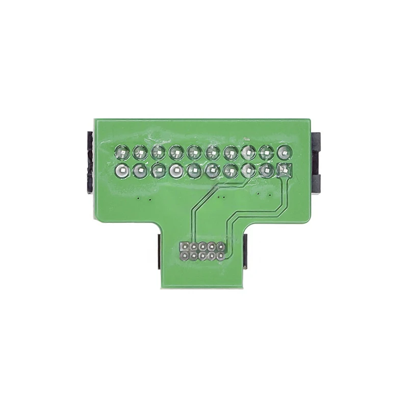 JTAG 어댑터 보드 표준 20 핀 2.54mm-10 핀 1.27mm 지지대 JLINK/SWD 1.27mm [ZTX101-190]