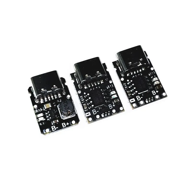 5V 싱글 충전 5V 충전 및 방전 통합 모듈 3.7V 4.2V 18650 리튬 배터리 충전 부스트 전원 보드 보호 유형-c [ZTA179-201]