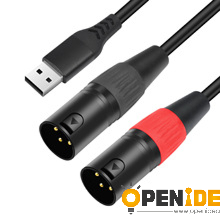 크로스컨트리 신제품은 32BIT/384KHZ USB A 듀얼 XLR 퍼블릭 캐논 디코딩 오디오 라인을 내장하였다 1M [ZBL034-042]
