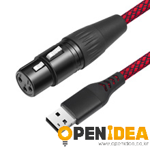 USB XLR TO USB 오디오 라인에는 디코더 칩이 내장되어 있다 3M [ZBL034-024]