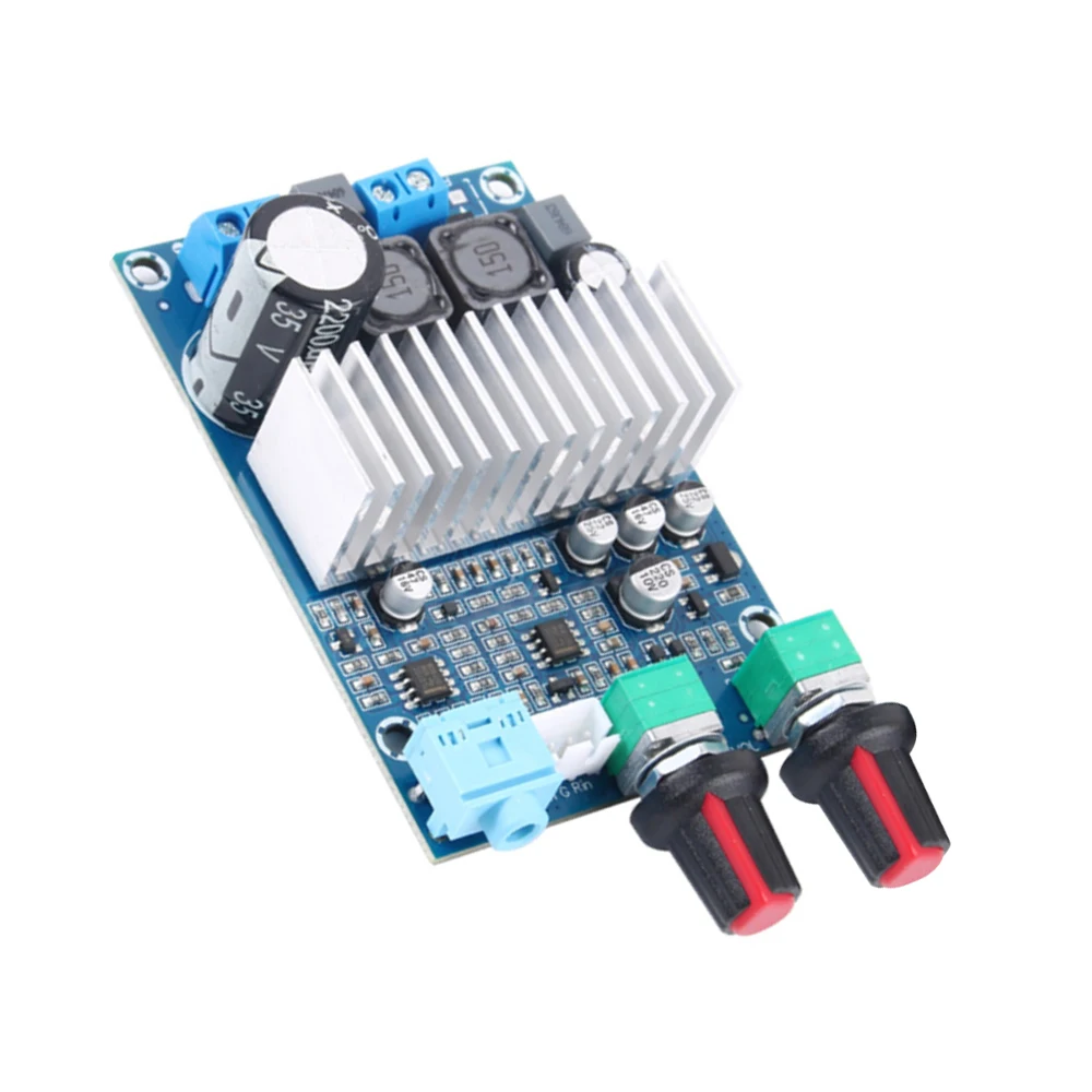 TPA3116D2 고출력 디지털 앰프 보드 (150W x2 듀얼 채널)-저음 강화 전용 100W 서브우퍼 [ZTP50-040]