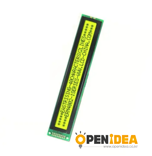 LCM4002A 디스플레이 모듈 (청백색 황녹색 백라이트 5V) [ZTI45-028]