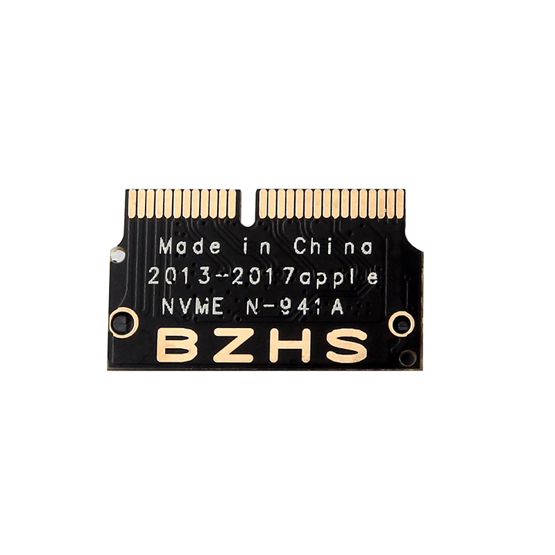 M.2 NGFF AHCI NVMe SSD 변환기 어댑터 MacBook 2013-2017 M.2 NVME SSD 변환 어댑터 용 12 + 16Pin [ZTX101-309]