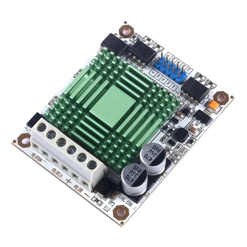 1800W DC 모터 드라이버 (60A 대용량 H-브리지) - 듀얼 채널 모터 속도 제어기 [ZTH83-038]