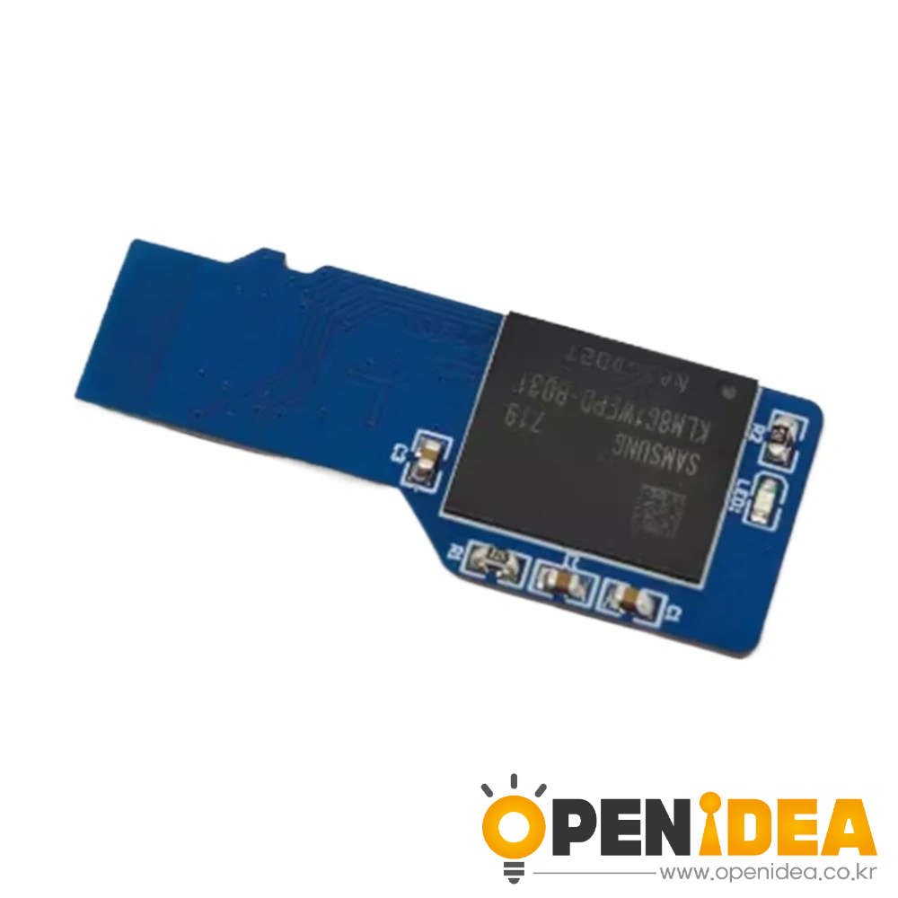 EMMC를 TF 카드로 변환하는 모듈 BGA153 BGA169 Micro SD 카드(MMC 카드) 8G 호환 [ZTA179-398]