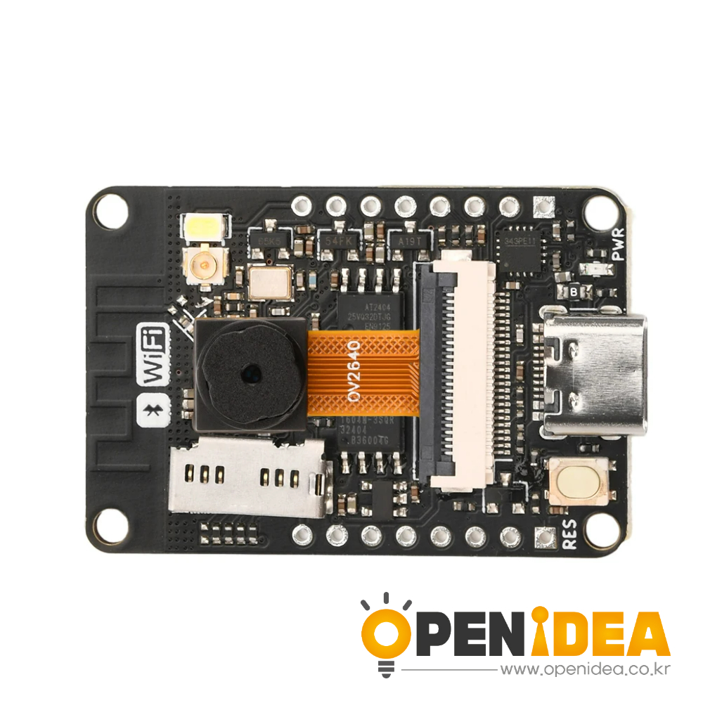 only module ESP32-CAM WiFi & 블루투스 개발 보드 모듈 (OV2640 카메라 모듈 V3-Type-C 인터페이스) [ZTS16-002]