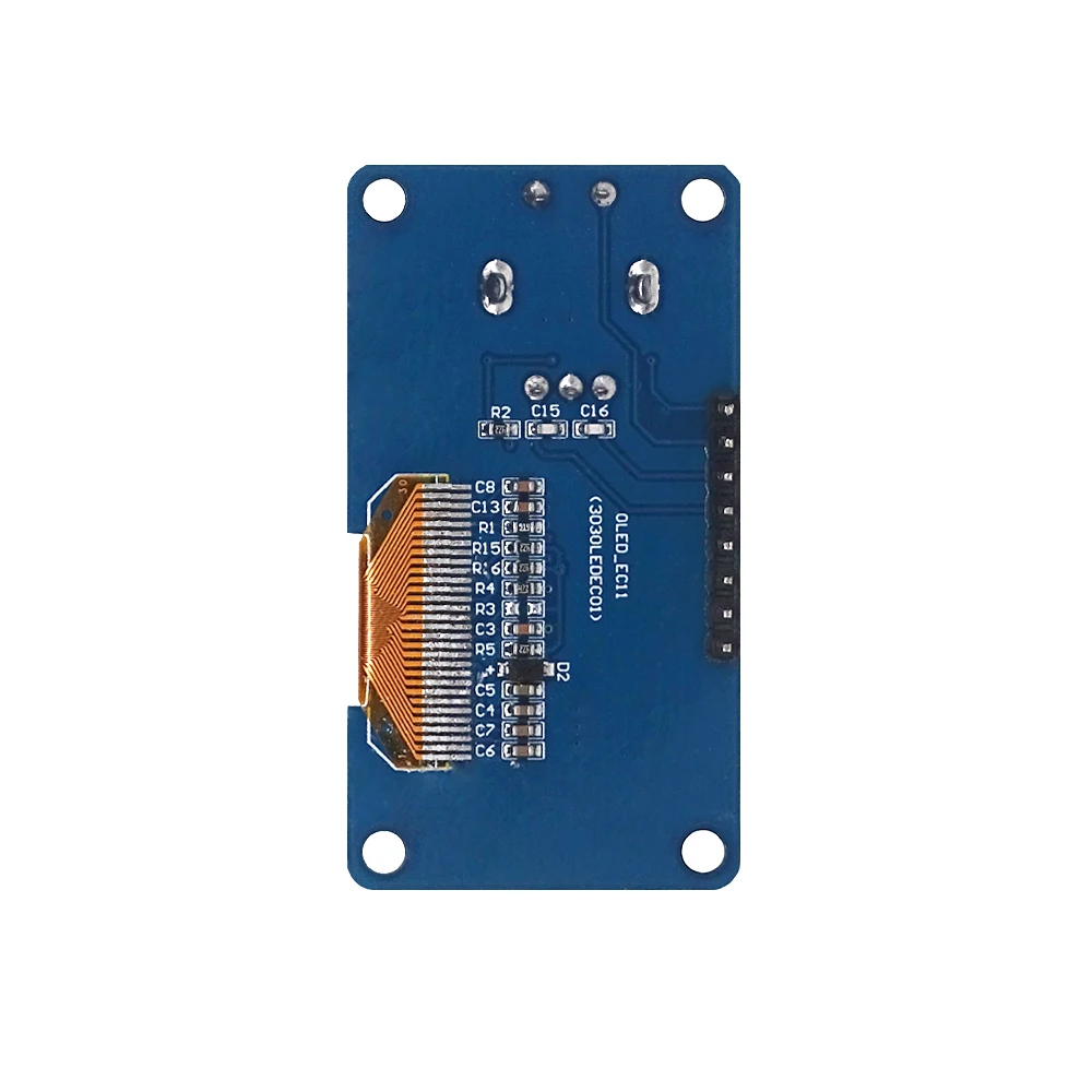 0.96인치 OLED 디스플레이+EC11 로터리 엔코더 결합 모듈 (I2C 인터페이스) 128x64 해상도 [ZTI45-047]