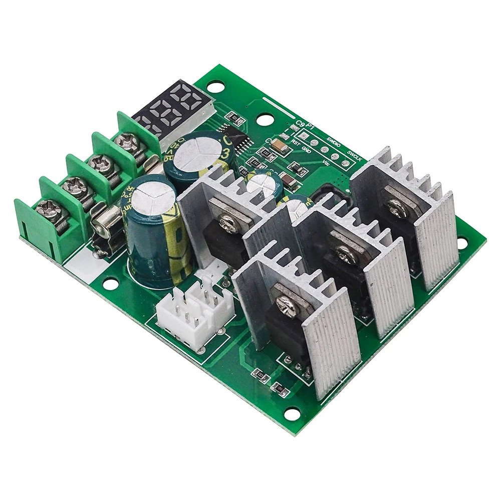 PWM DC 모터 속도 제어기 (30A 모터 드라이버 - 디지털 속도 표시 - 6-48V 범용) [ZTH83-069]